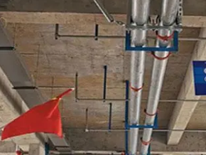 双城管廊支架的安装方法